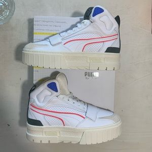 Puma Mayze Mid PxP White & Color Block Women’s Sneakers